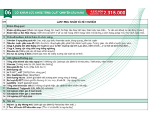 kham sk chuyen sau nam