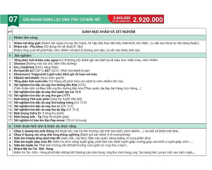 kham sk sang loc ung thu nu